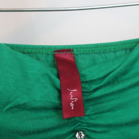 Julia Green Padded Tube Top - Picture 4 of 8